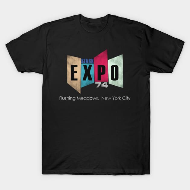 Stark Expo 74 T-Shirt by KimberleeScomapu